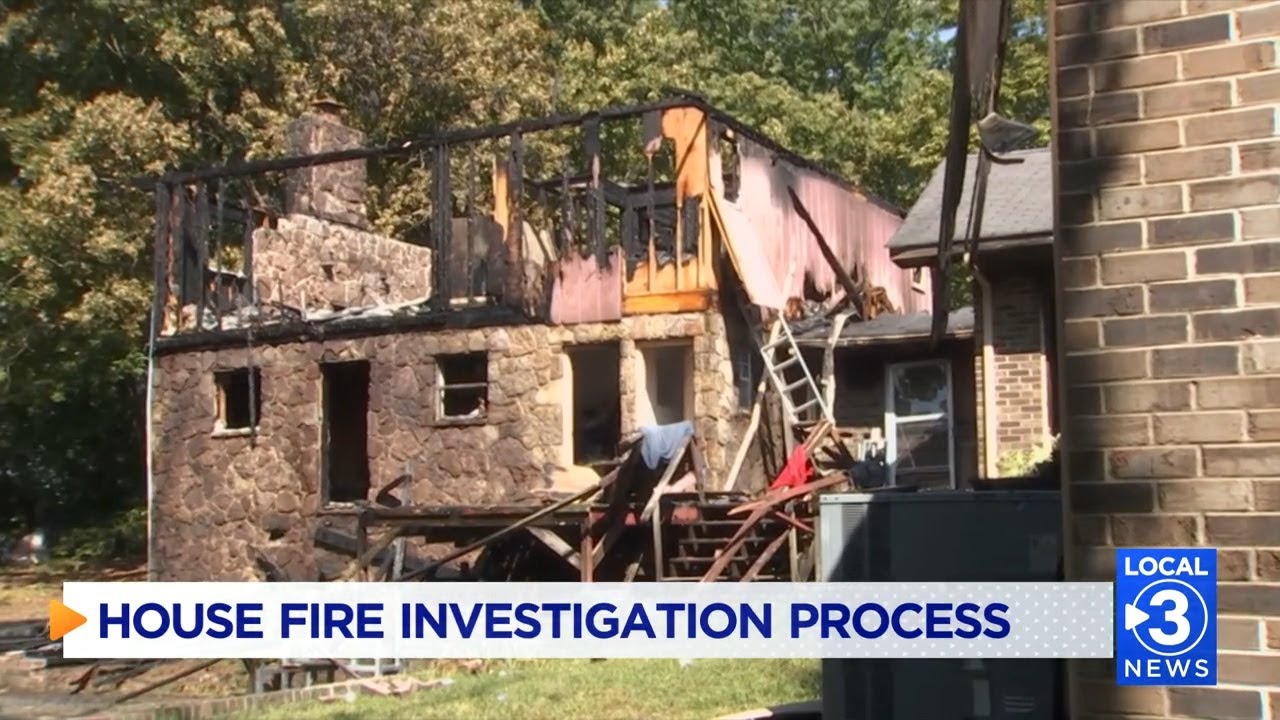 Fire marshal explains house fire investigation process