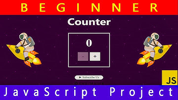 Create Counter 🔢( Increment and Decrement ) | Beginner JavaScript Project 🔥