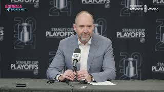 NOT DONE YET | Peter DeBoer Postgame Interview | Colorado Avalanche vs Dallas Stars Game 5