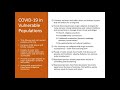 Child Welfare Webinar: Emotional Support of Healers in the Wake of COVID-19