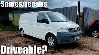 Non running T5 transporter will it run drive 100 miles home