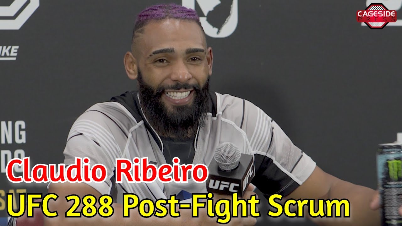 Claudio Ribeiro Took Holmes Fight After Weigh-Miss To Get More Pay ...