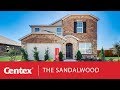 New home design  two story  sandalwood  home builder  centex homes