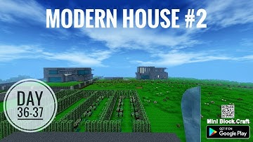 Survival day 36-37 new house mini block craft