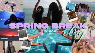 SPRING BREAK VLOG IN PCB 2026 🌴👙🫧🌊 || pcb , friends , road trip , food , beach , etc