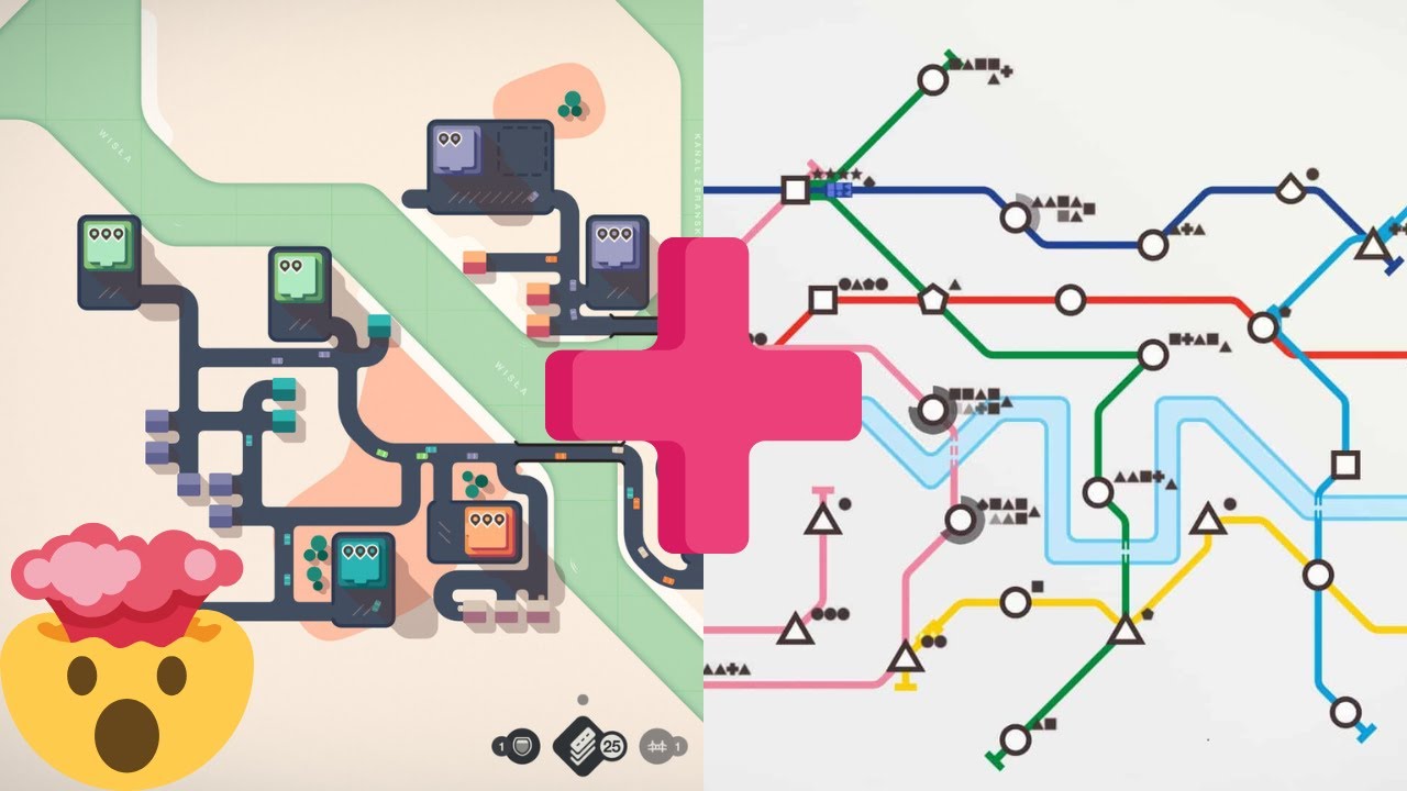 Mini Motorways and Mini Metro Combined?!