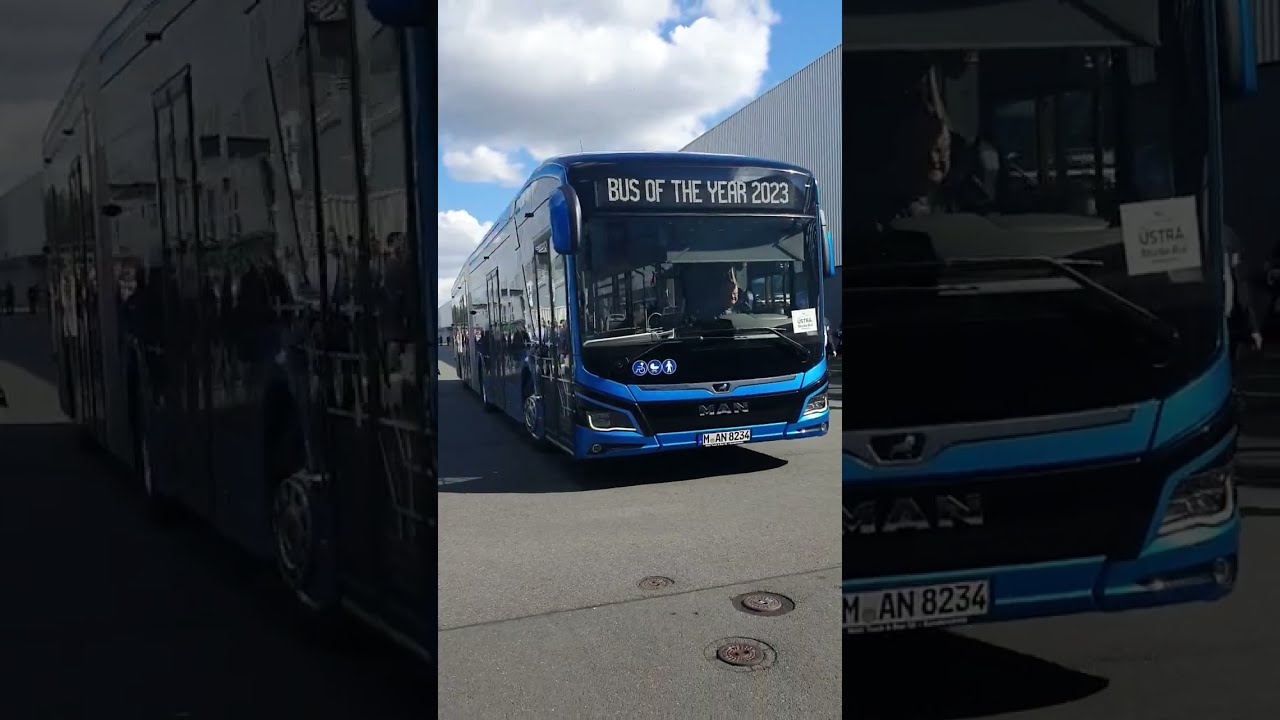 Bus of the Year 2023 MAN Lion's City E #IAAtransportation #shorts