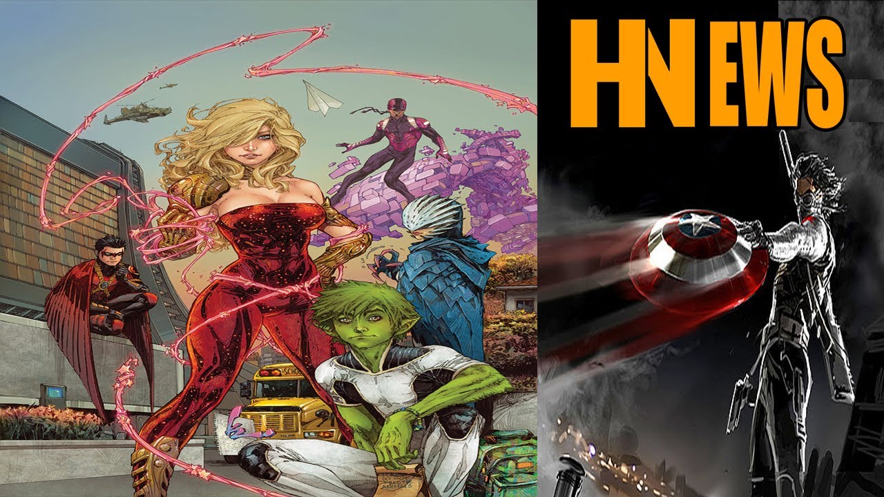 Teen Titans Reboot & Captain America 2 Box Office - Hybrid News Now (4/8/14)