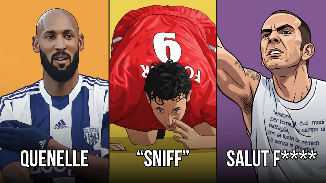 Les 16 CÉLÉBRATIONS INTERDITES du football expliquées en 13 MINUTES