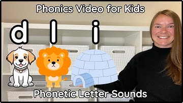 Learn to Read | Phonics Activity for Preschool | d, l, i #montessorihomeschool #earlyliteracyskills