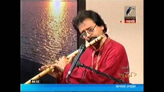 Video thumbnail of "Ek nadi rakta periye - Nikhil krishna Majumdar. On Flute"