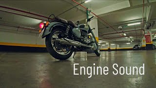 Royal Enfield Classic 350 Reborn  Engine Sound (som do motor e escapamento original)