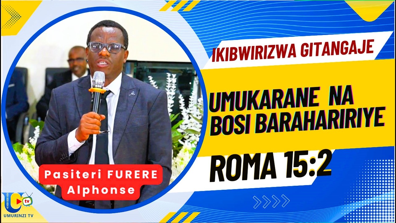 Пастор ФУРЕРЕ Альфонс в потрясающей проповеди об Умукаране и Боссе.