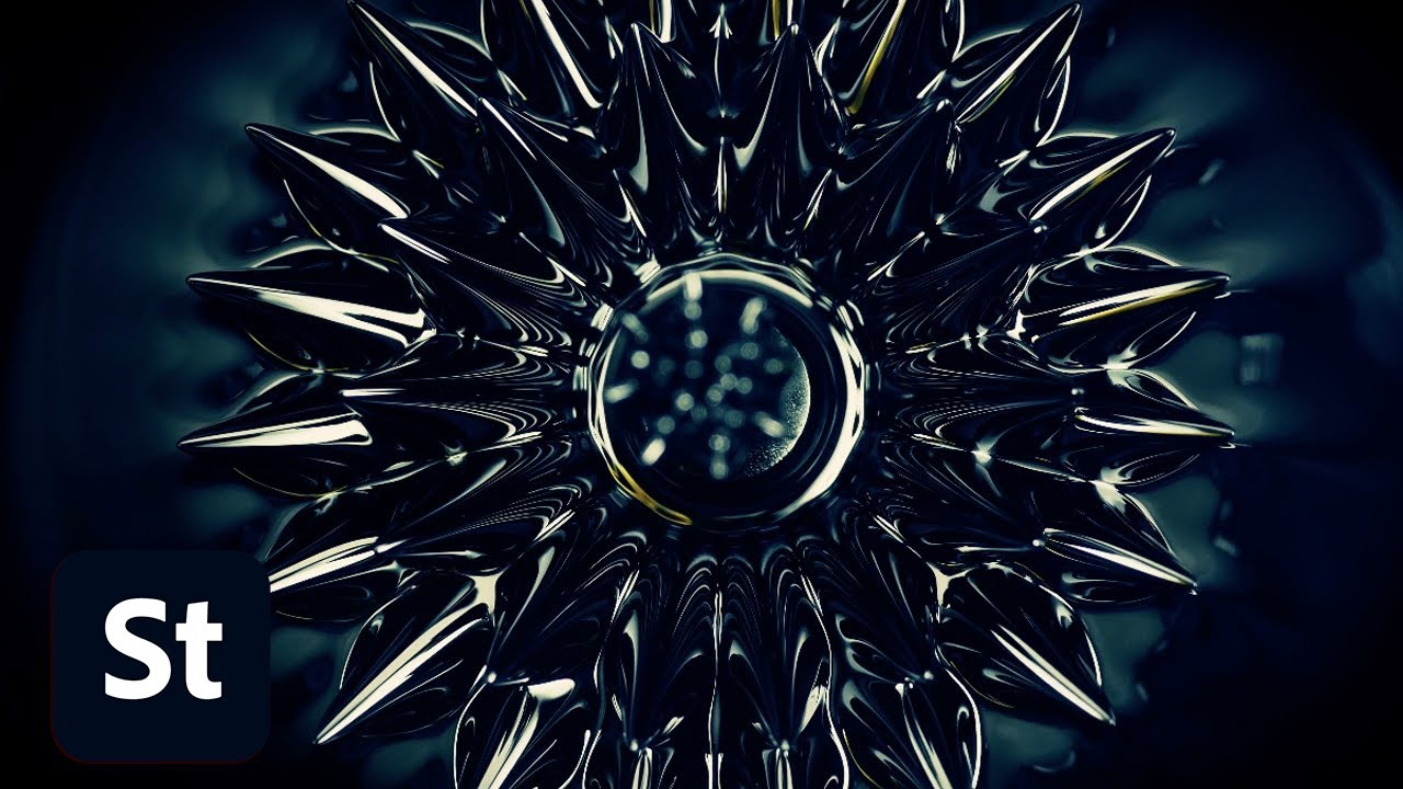 Adobe Stock 4k Video Abstract Ferrofluid Adobe Creative Cloud Youtube