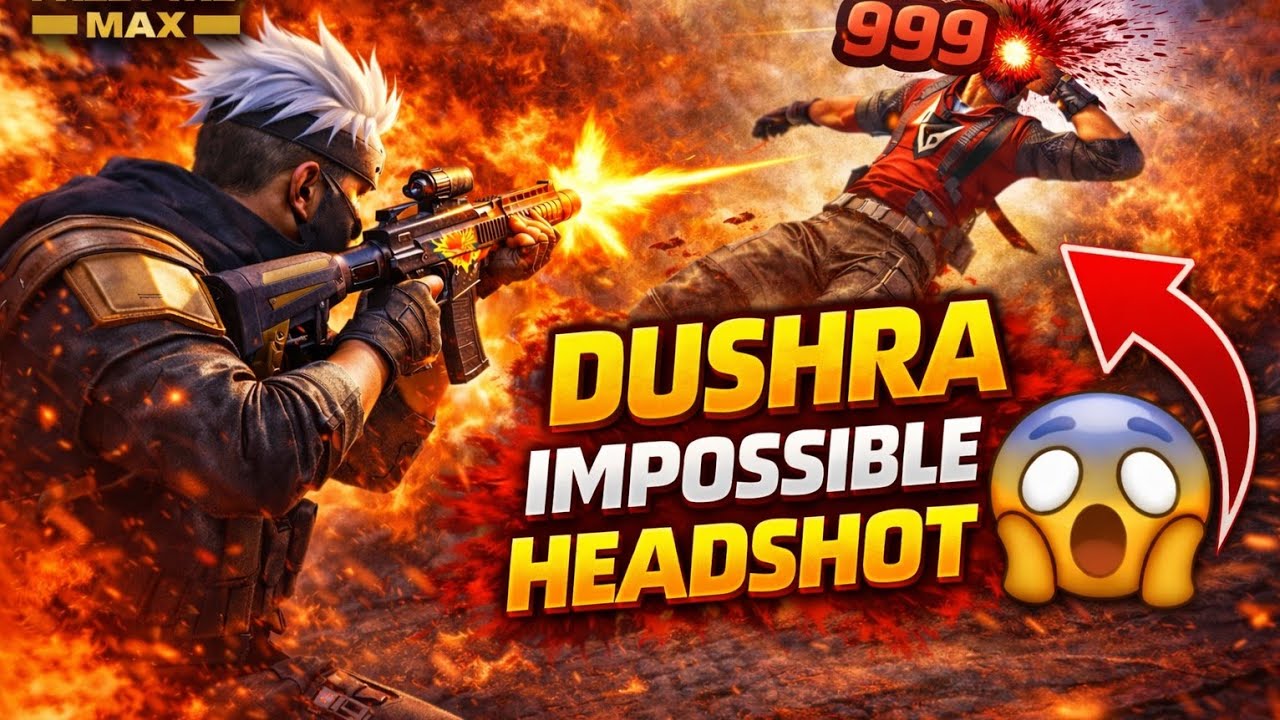 Free Fire MAX Vala 🔥 | OP Gameplay, Headshot Tricks & Custom Room Hindi