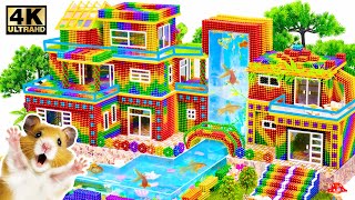Build The Highest Fish Tank For Minecraft Summer Mansion From Magnetic Balls