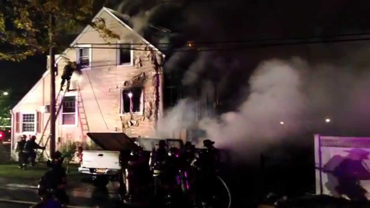 Baldwin, New York House Fire 5/22/14 YouTube