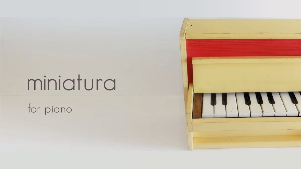 Miniatura for piano - Matteo Cenerini - Martina Copello