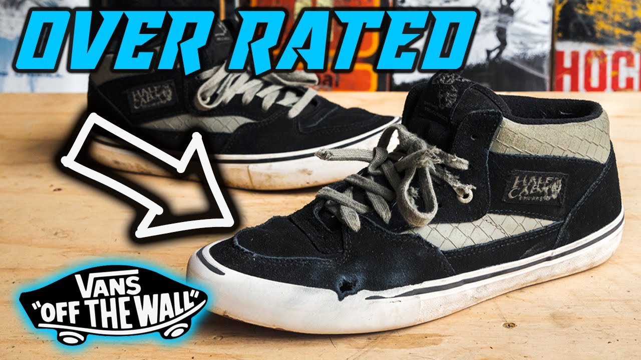 Are These Over Rated? Vans Half Cab Pro Review & Wear Test - YouTube