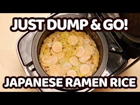 This Addictive Rice Cooker Ramen Flavored Rice is My New Obsession!