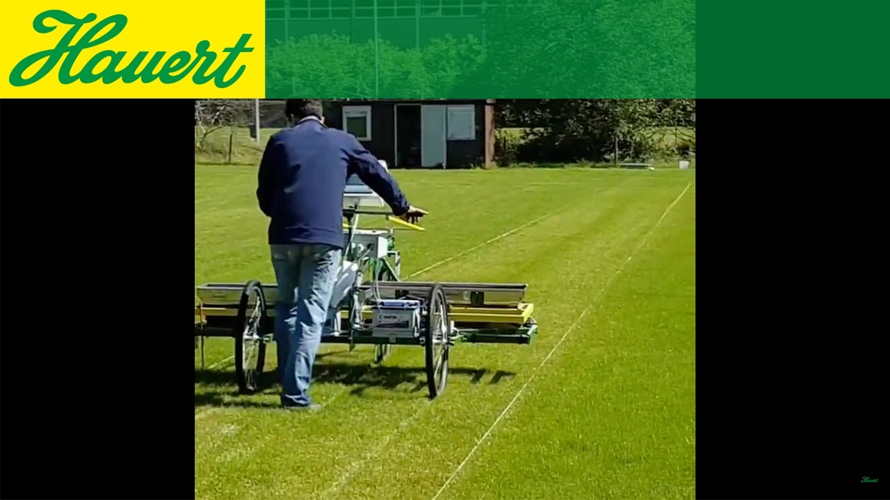 Hauert Dünger Mobil - modernster Düngerstreuer für präzises Düngen