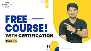 Free Online Courses with Certificate 2023 | Part 5 | Free Certificate Course Online in Telugu