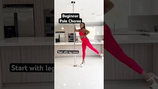 How to pole dance beginner pole tutorial level 1-2! #poledancing #beginnerpole #pole #polefitness