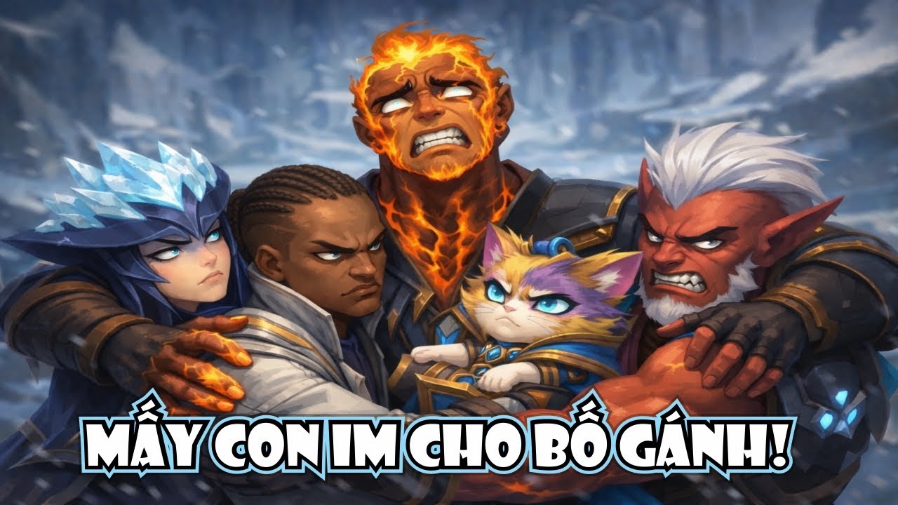 BỐ BRAND VỚI CÁI ĐẦU CỰC LẠNH GÁNH 4 ĐỨA CON BẤT HIẾU!