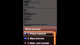 Nokia N97 Mini Flickr application