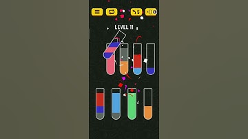 Water Sort - Color Puzzle Game. [ Level - 11 ]