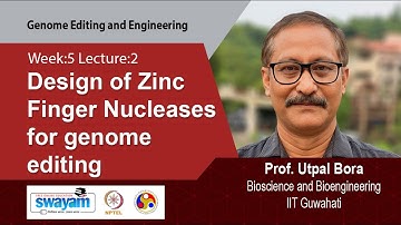 Lec 11: Design of Zinc Finger Nucleases for genome editing
