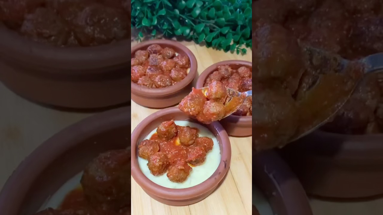 Fırında kaşarlı köfte 👌😋 #food #shortvideo #pratikyemektarifleri