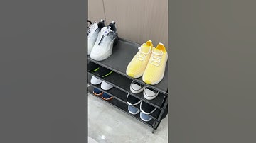 Elevate your space with stylish shoe storage solutions #shoerack #shoestorage
