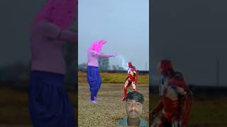 Iron man छोटा हो गया 😱😂 #ironman​ #spiderman​ #funny​ #shorts​