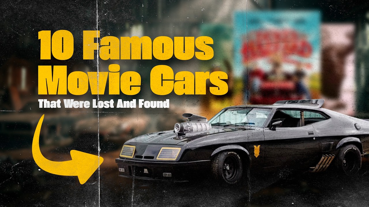 10 Famous Movie Cars That Were Lost And Found Trial video
