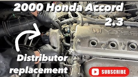 2000 Honda Accord 2.3 - distributor replacement
