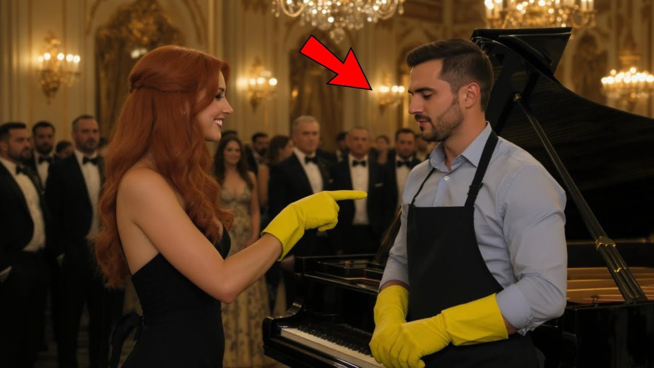 Billionaire Dared Janitor to Play Piano — He Played Like a Pro and Left Everyone Speechless?
