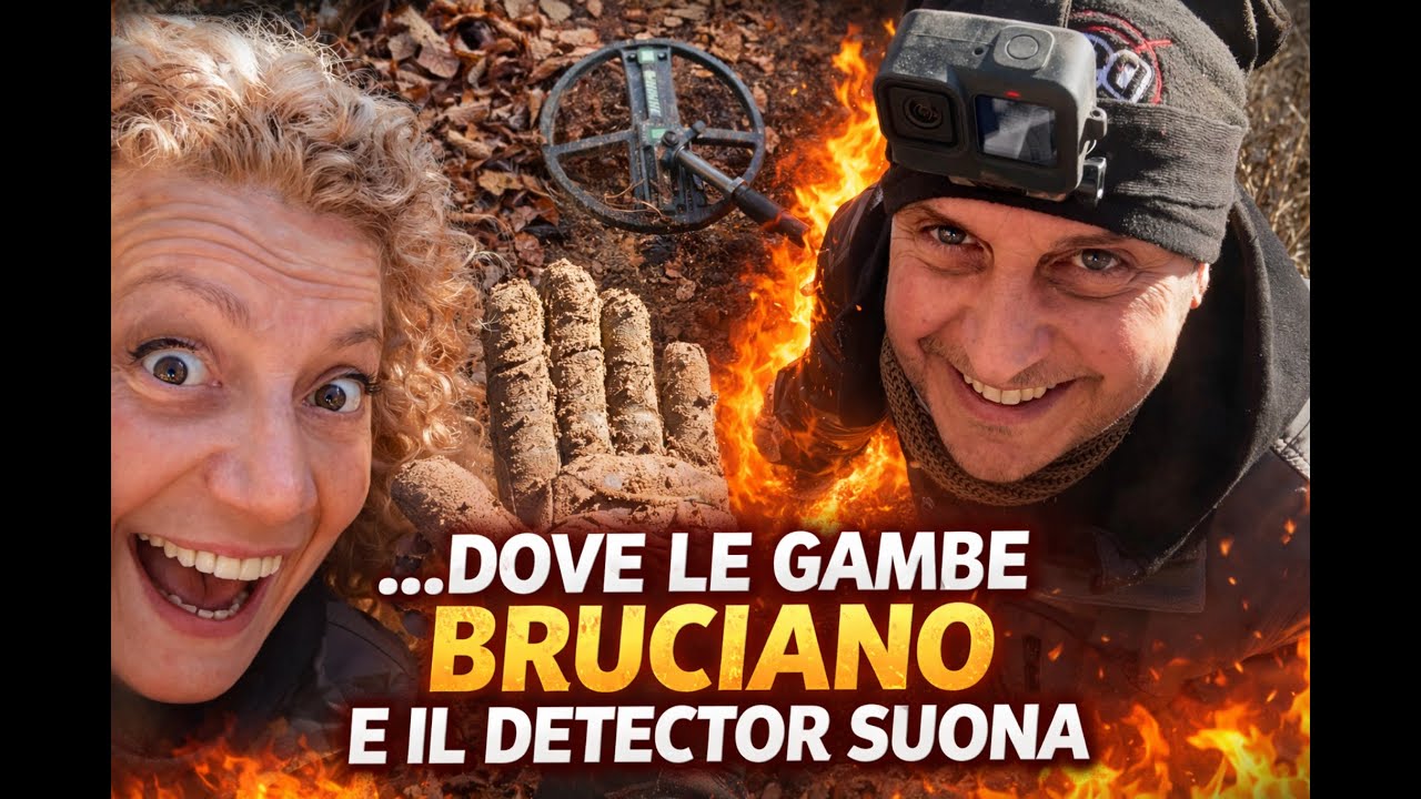 DOVE LE GAMBE BRUCIANO  E IL DETECTOR SUONA