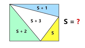 4 Triangles In A Rectangle Puzzle