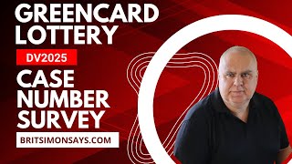 DV Lottery Greencard | DV2025 CASE NUMBER SURVEY!!!