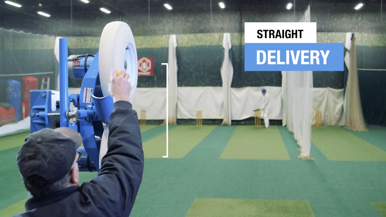 JUGS Bowling Machine Straight Delivery YouTube