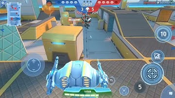 Mech Arena Robot Showdown Part 2 Juggernaut Dual Pulse Cannon 4 + Paragon Single Longarm 10 Gameplay