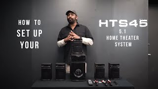 HOW TO SET UP YOUR HTS45 5.1 channel Bluetooth Home Theater System (Full WALKTHROUGH and GUIDE) screenshot 4