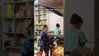 Sikkim Girls Fast Food Chandigarh 😍 Famous Momos & Phaley in Sector 41