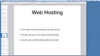 Intro to Web Development Technologies Class 17