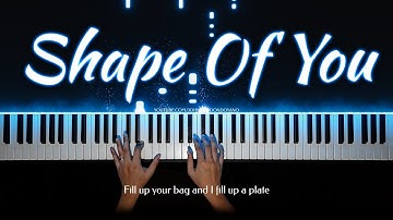 Shape Of You - Ed Sheeran | Piano Cover with PIANO SHEET