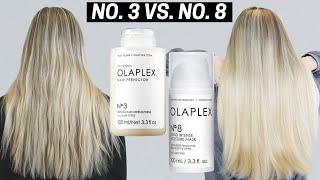 Olaplex No 8 vs. Olaplex No 3- Are They Really That Different? & How to Use Them Together