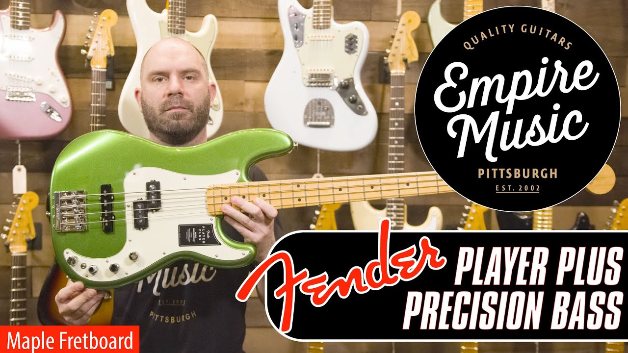 Fender Player Plus Precision Bass (Maple Fretboard) - EMPIRE MUSIC
