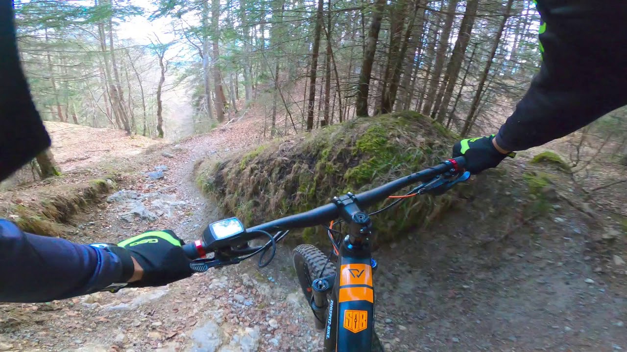 E - MTB zum Urisee über Mösle Richtung Säuling