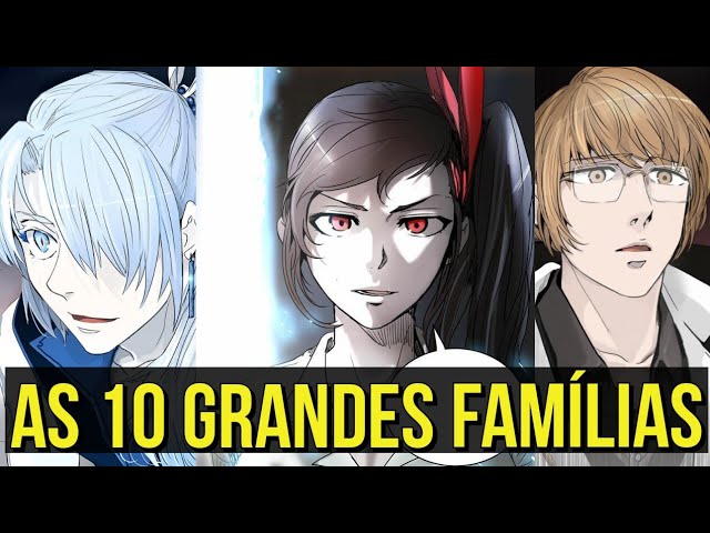 OS 10 PERSONAGENS MAIS PODEROSOS DE TOWER OF GOD - Tower of God 